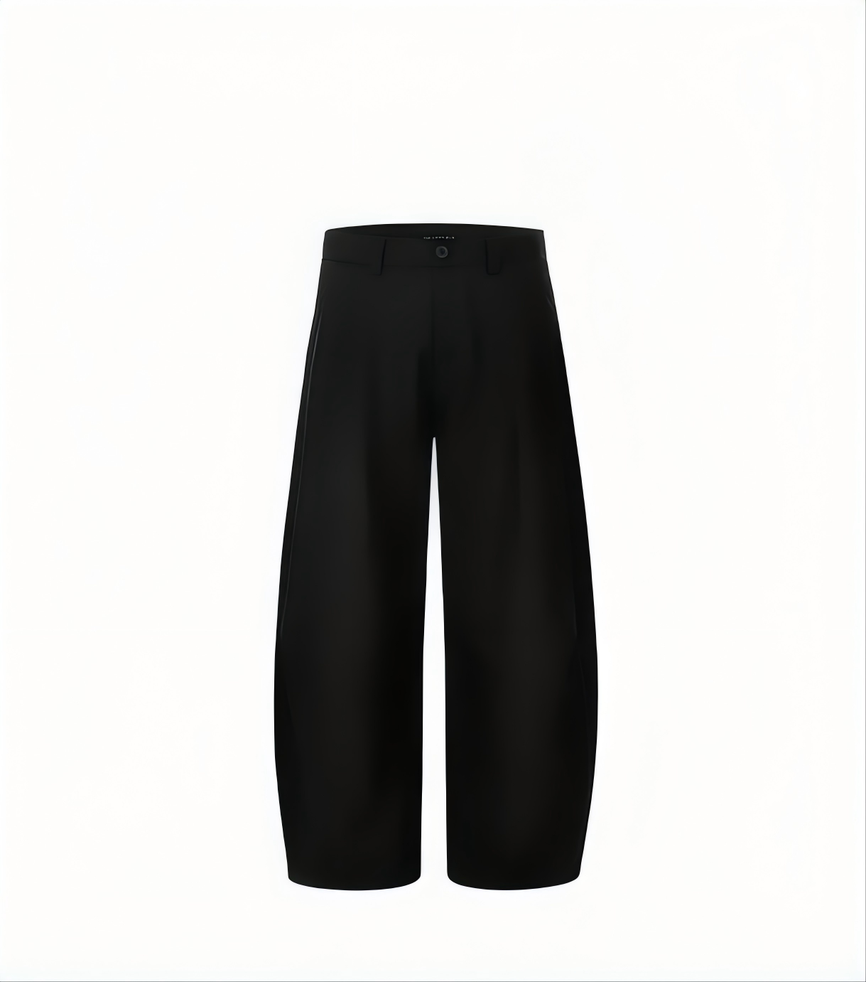 26SS Fall High Waist A‑Line Curved‑Leg Tailored Pants Draped Slimming Commuter Trousers