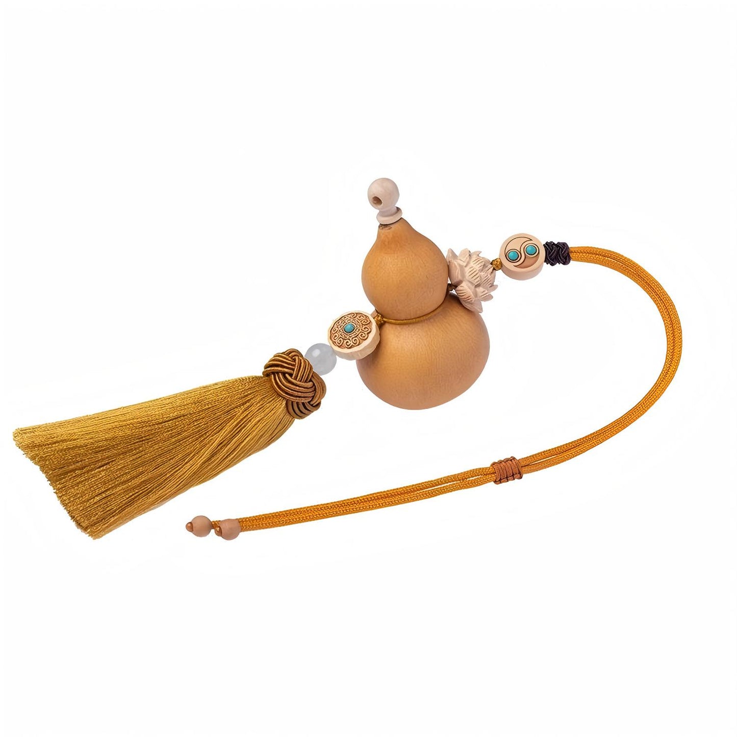 Natural Gourd Tassel Pendant